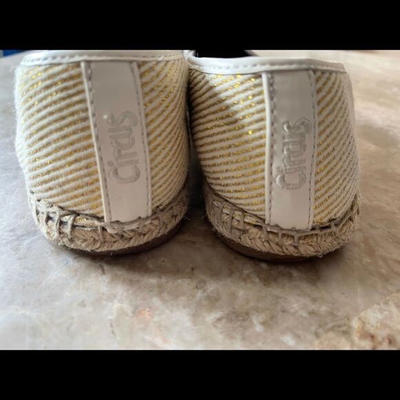 Sam Edelman CIRCUS Espadrille Extra Fries Tan Slip On Loafer Size 8 - Picture 4 of 9